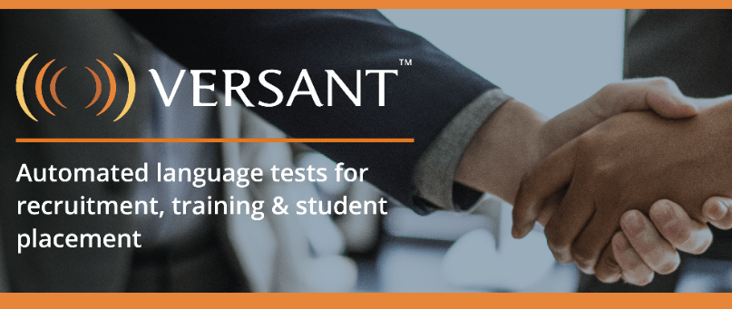 Versant english placement test